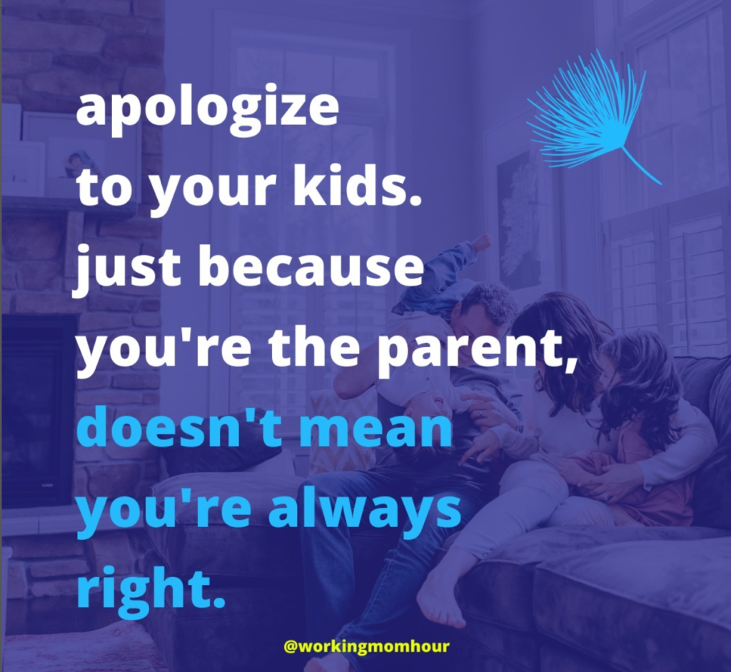 Apologize to Kids